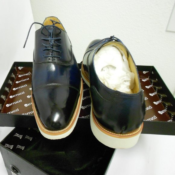 ✅ Men\'s Carrucci Cobalt Blue Oxford - Size 10 NWOT main image 10